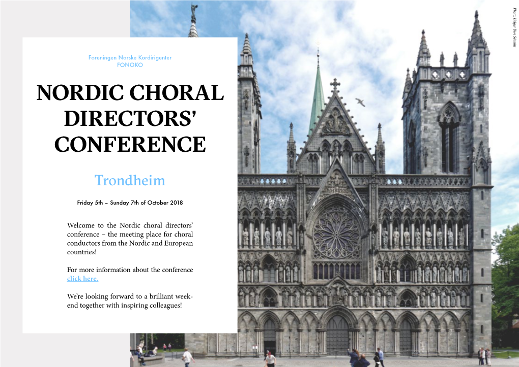 Nordic Choral Directors' Conference