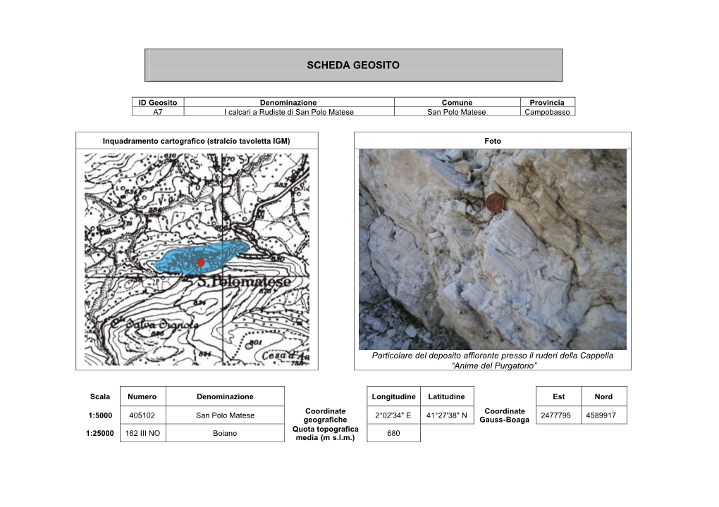 I Calcari a Rudiste Di San Polo Matese.Pdf