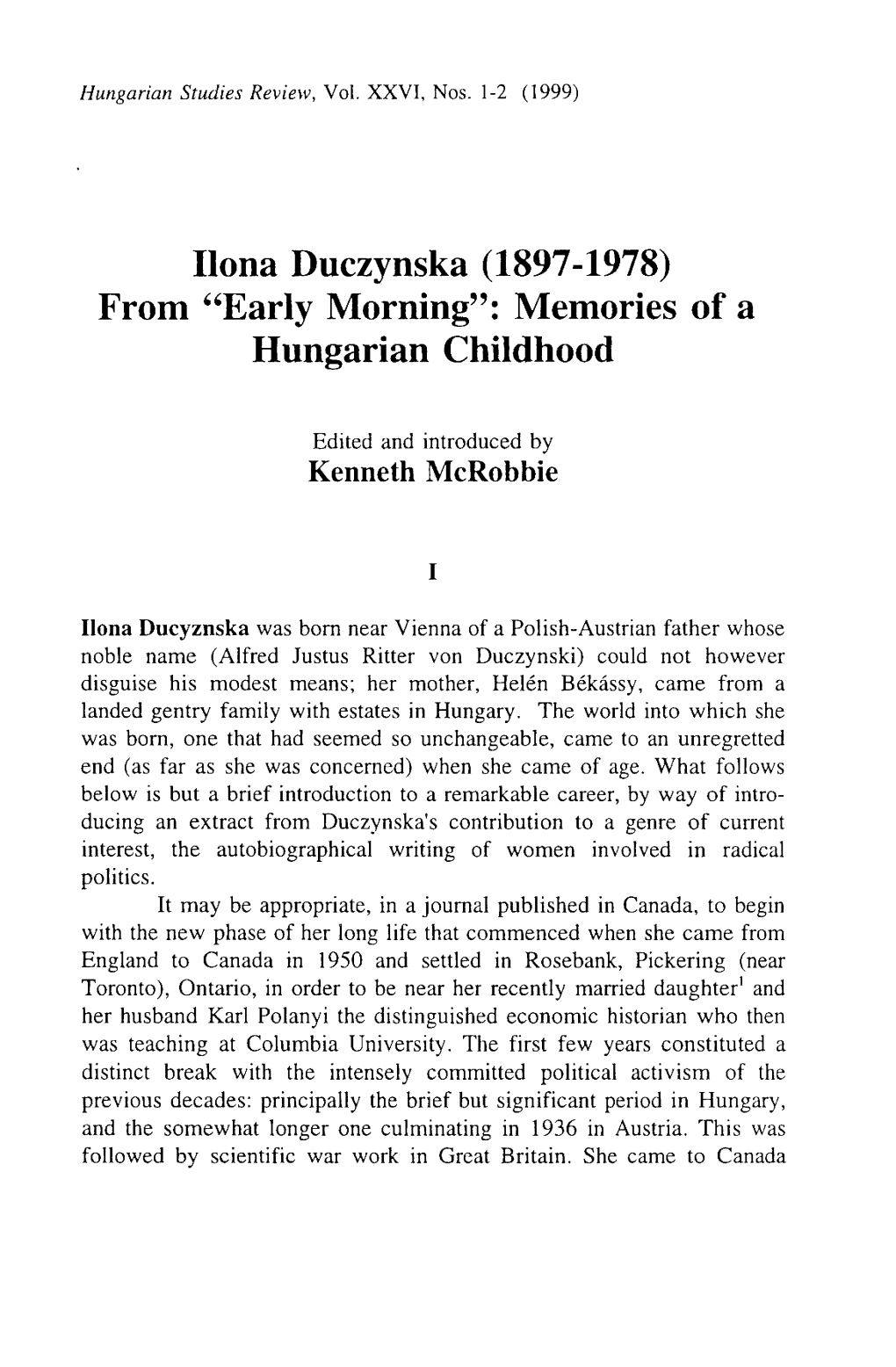 Ilona Duczynska (1897-1978) from 