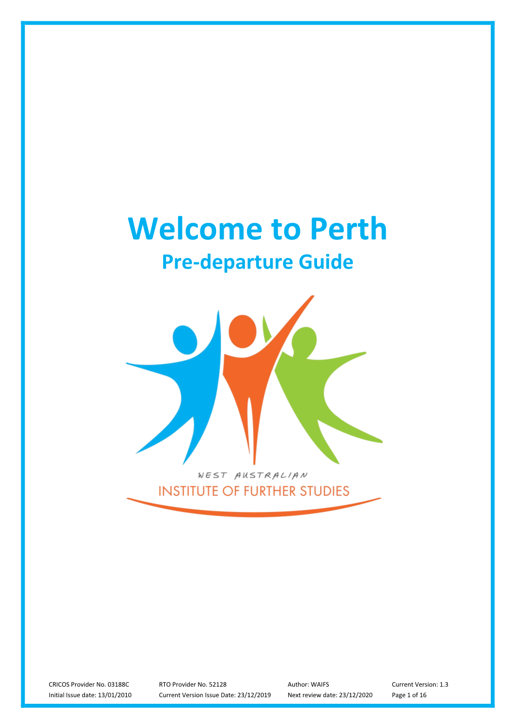 NC18-PP027 Welcome to Perth