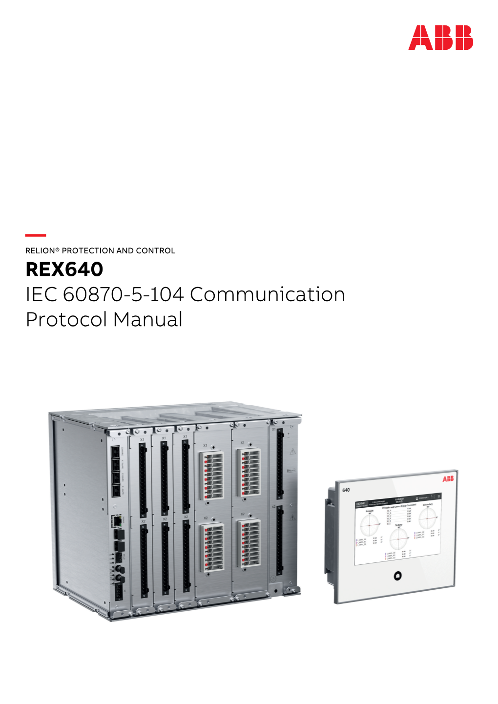 — REX640 IEC 60870-5-104 Communication Protocol Manual