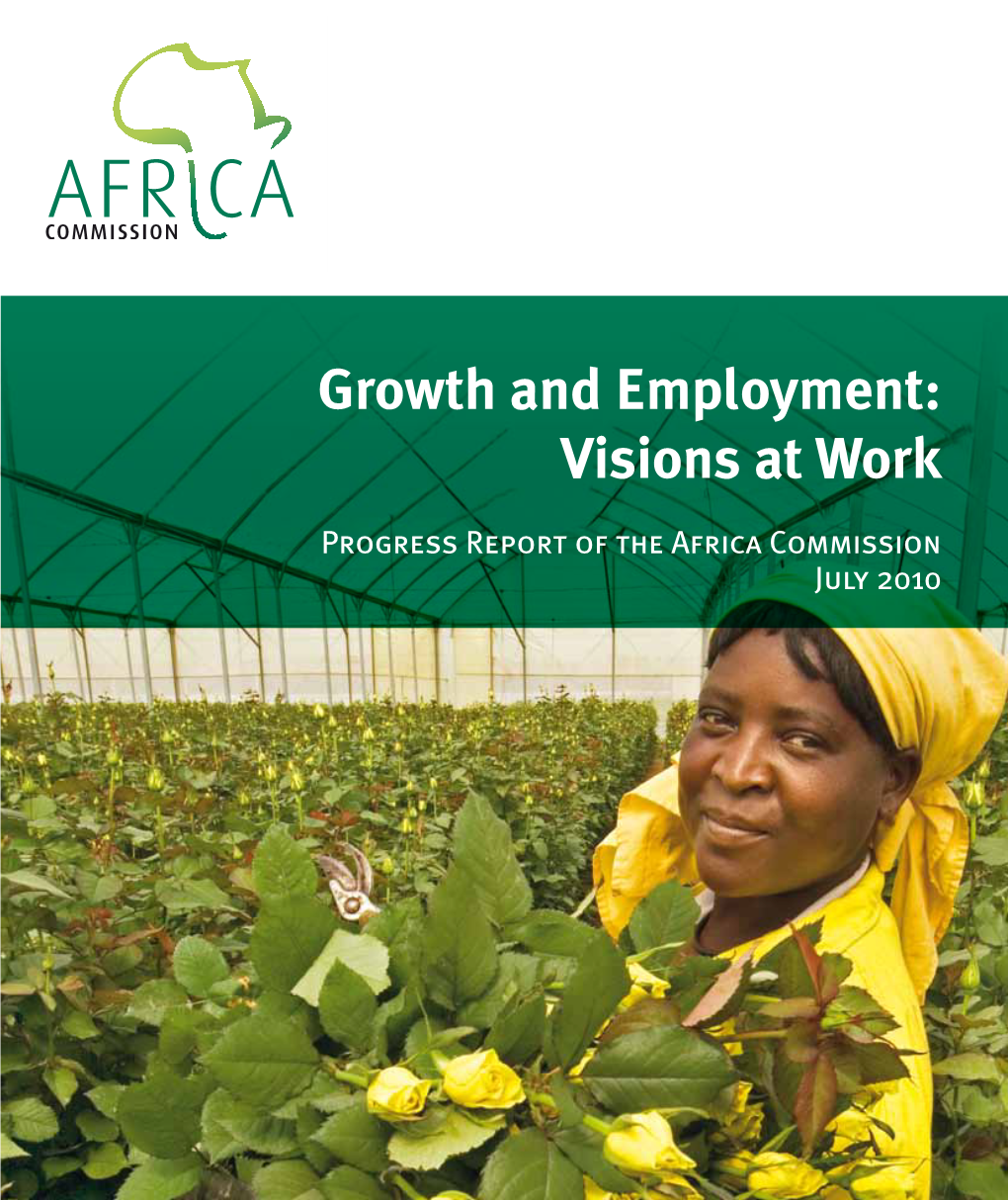 Growth and Employment: Visions at Work