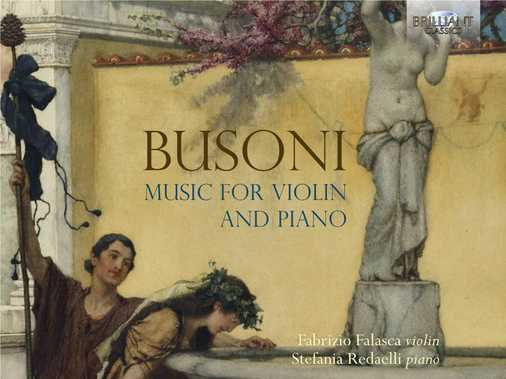 Music for Violin and Piano