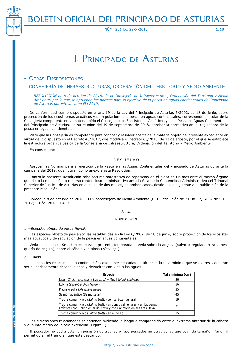 Boletín Oficial Del Principado De Asturias