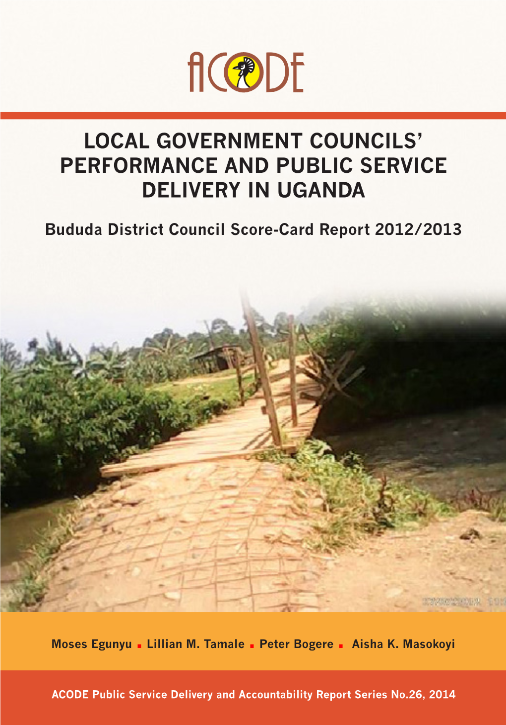 Local Government Councils' Performance and Public Service