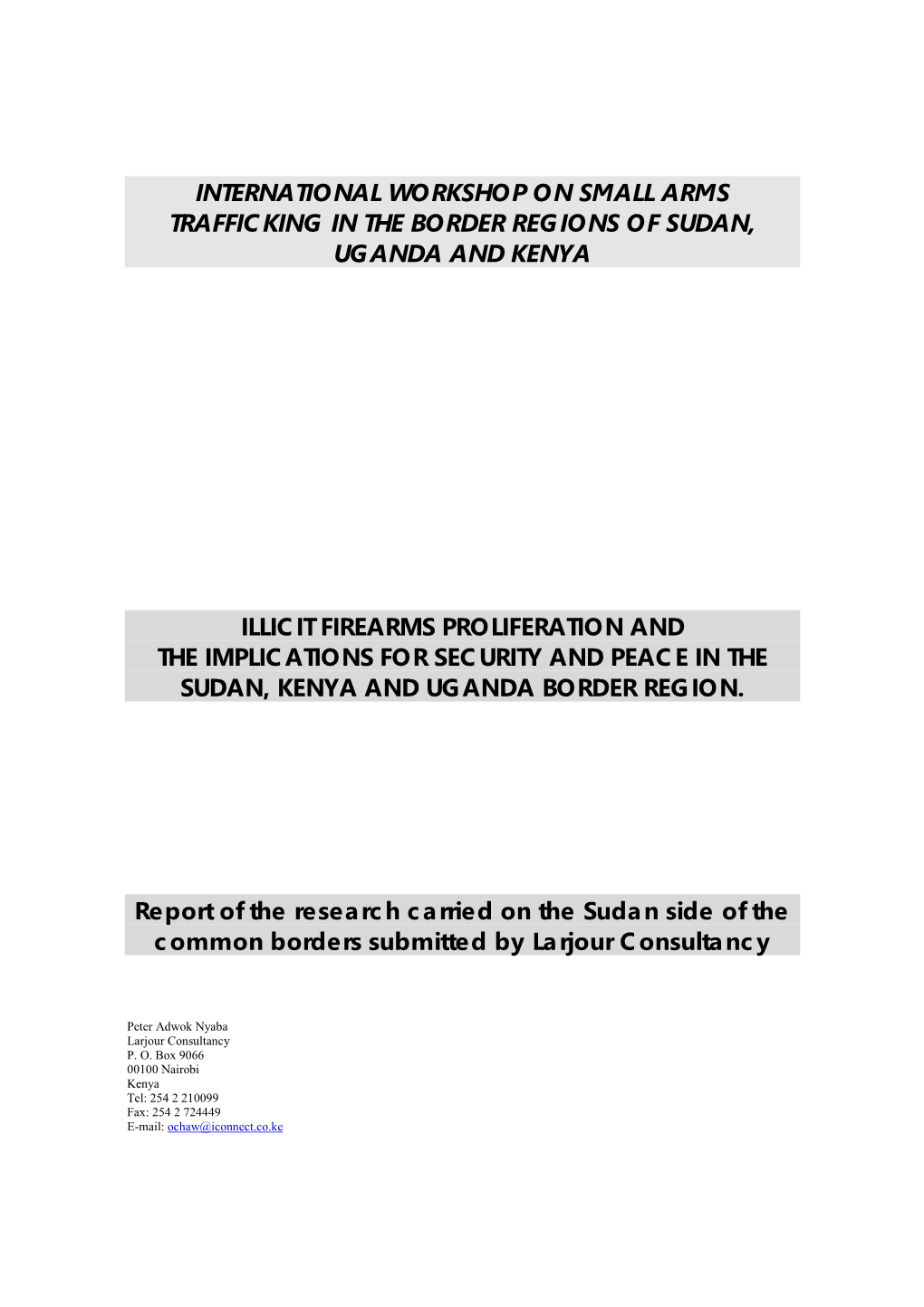 Undated ILLICIT FIREARMS PROLIFERATION AND.Pdf