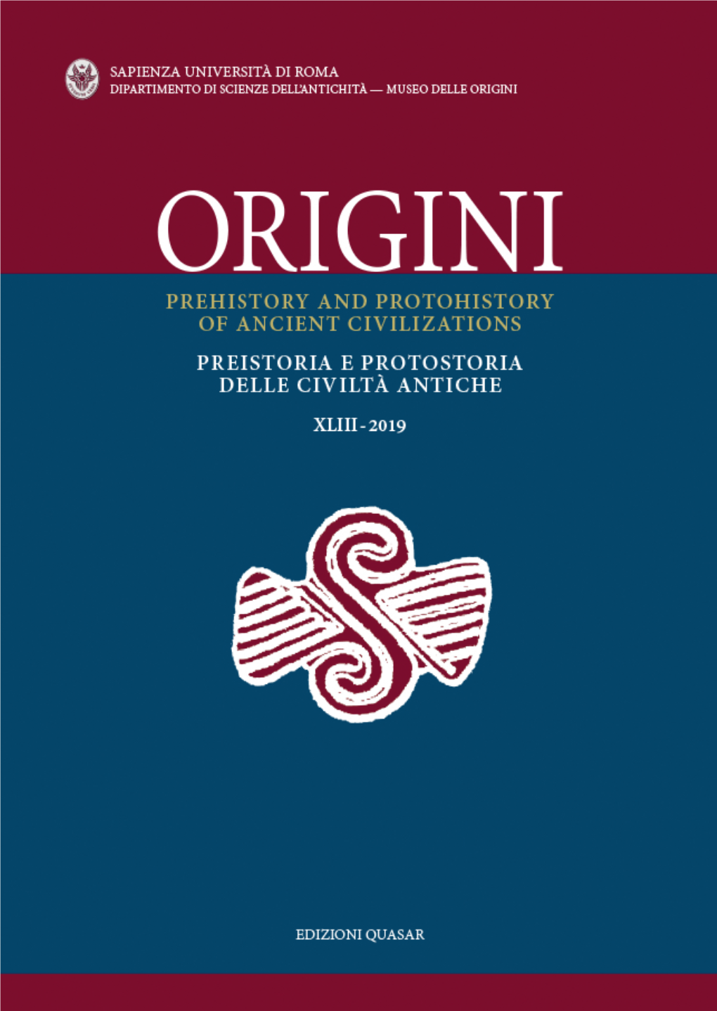 Origini : Prehistory and Protohistory of Ancient Civilizations