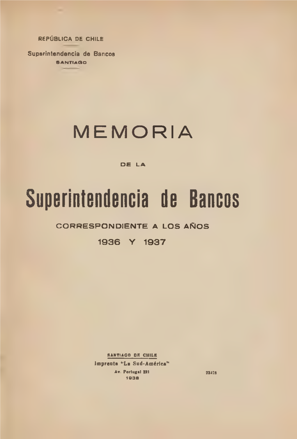 Superintendencia De Bancos SANTIAGO