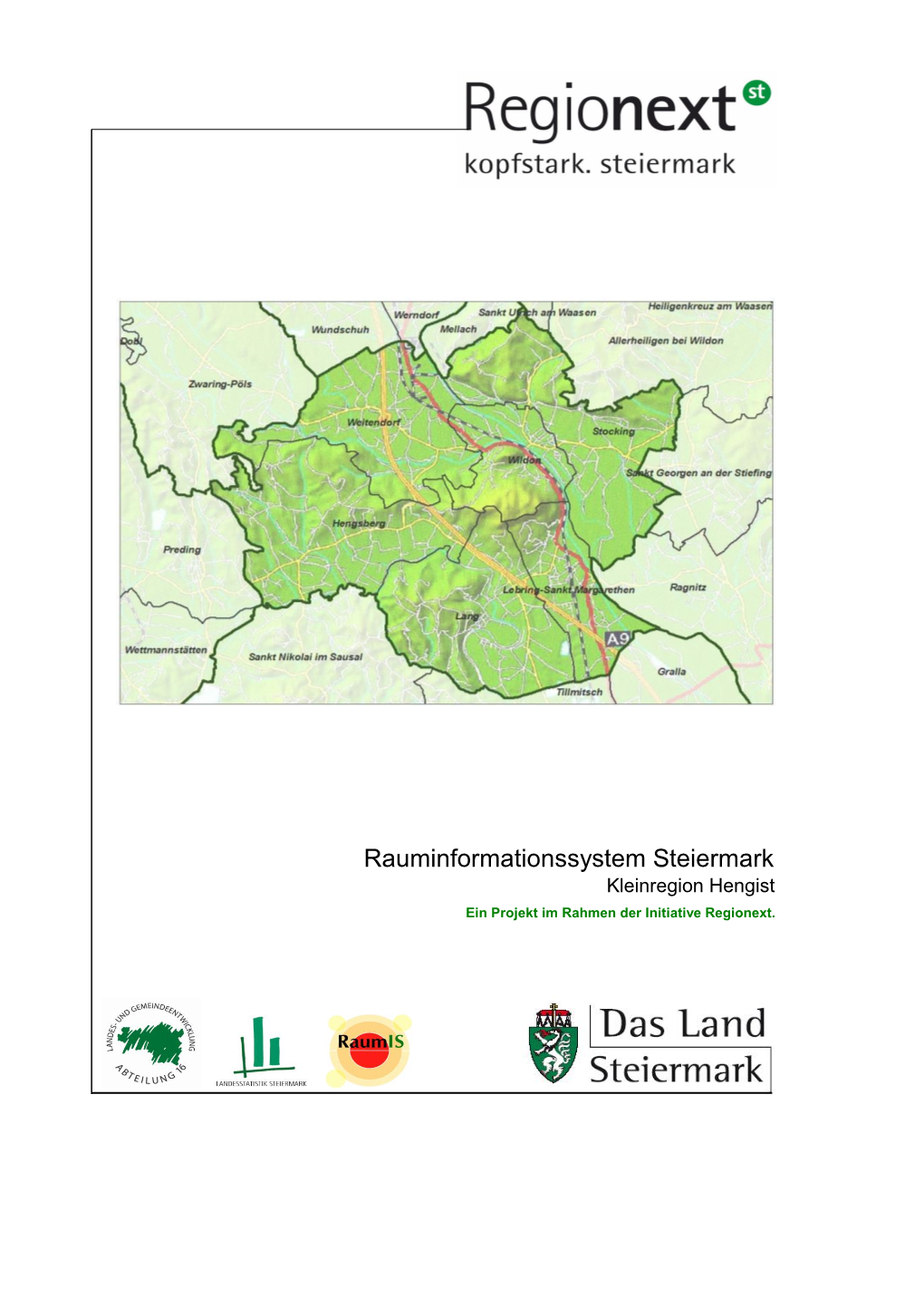 Rauminformationssystem Steiermark Kleinregion Hengist Ein Projekt Im Rahmen Der Initiative Regionext