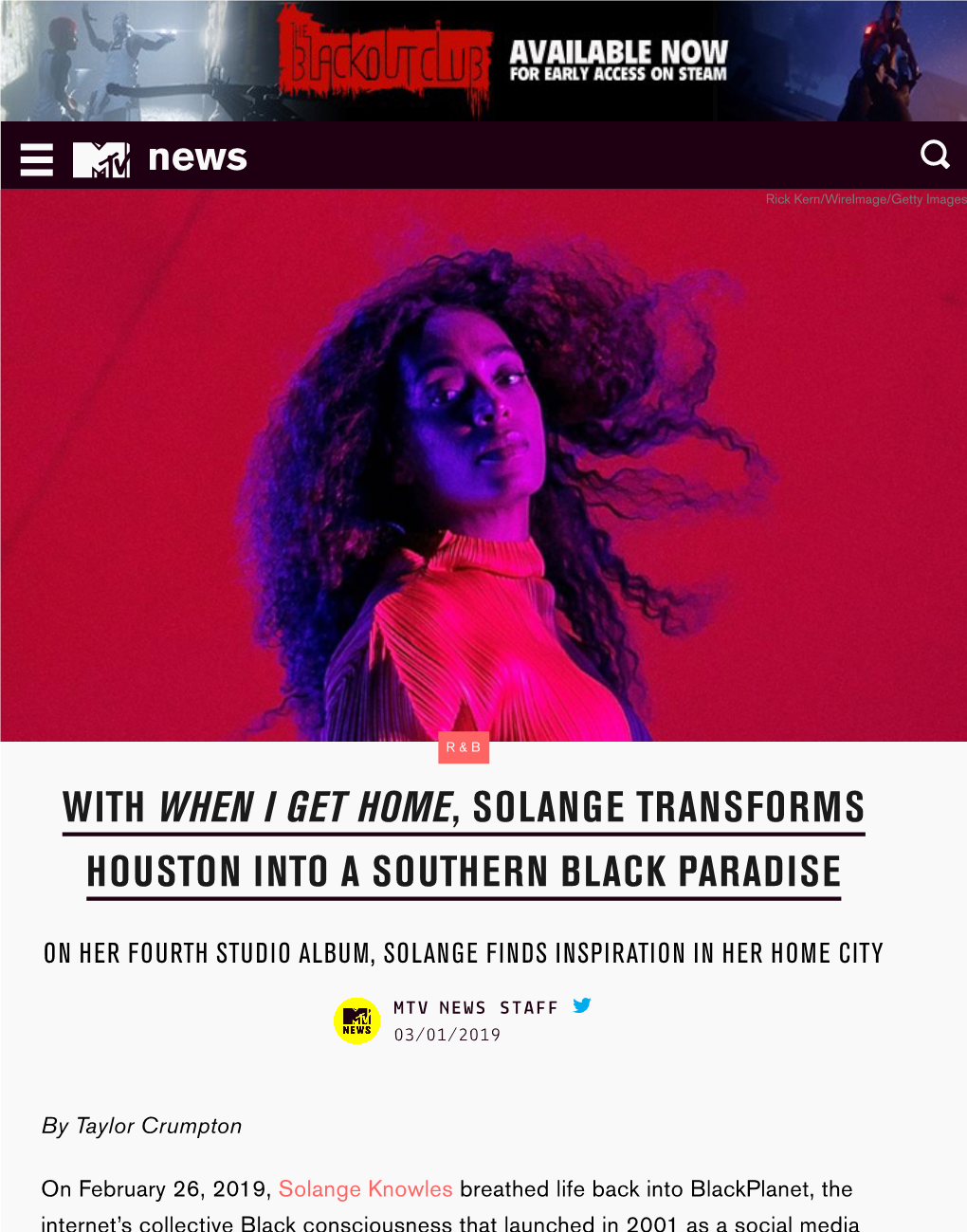 With When I Get Home, Solange Transforms Houston Into a Southern Black Paradise