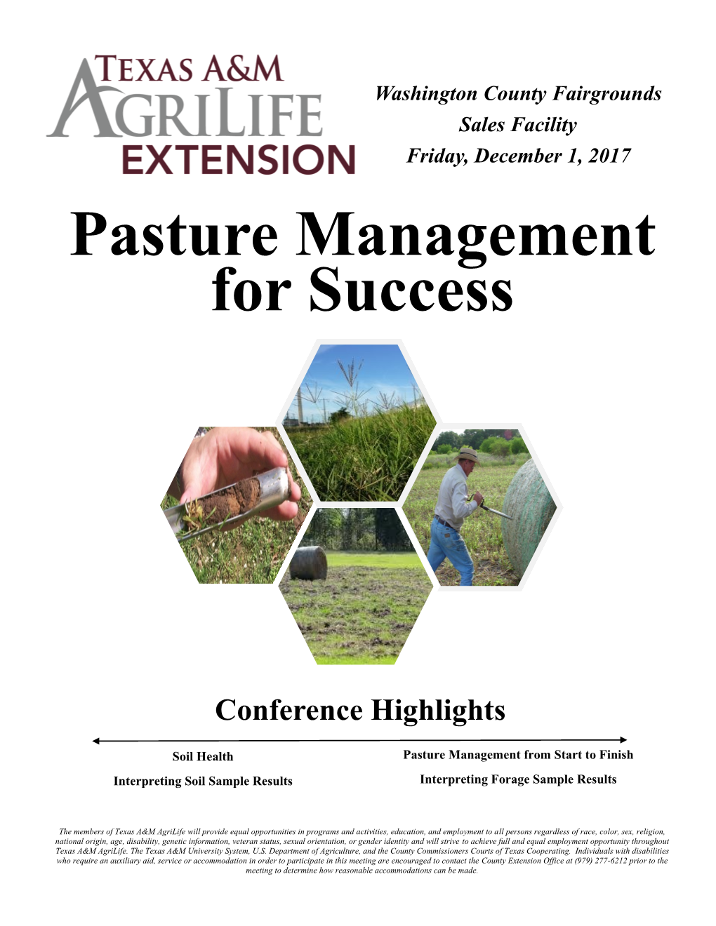 Pasture Management for Success