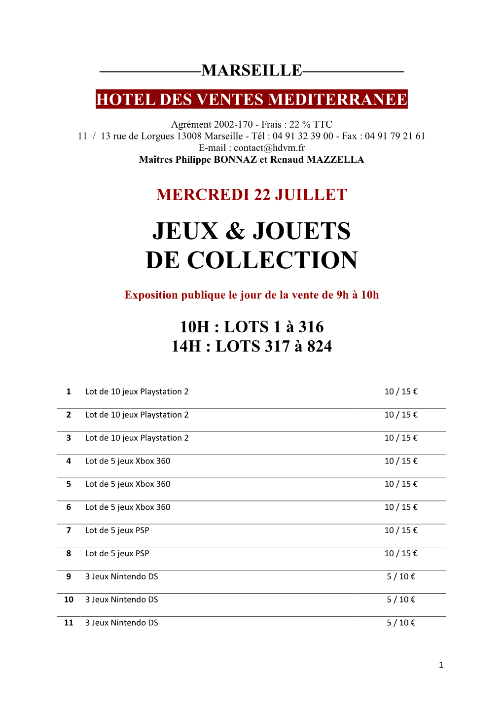 Jeux & Jouets De Collection