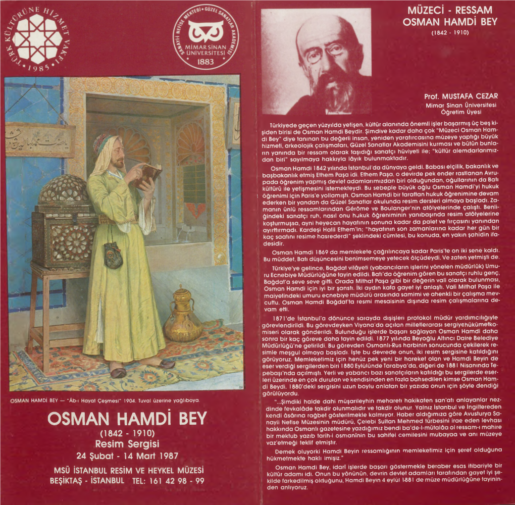 Osman Hamdi Bey (1842 - 1910)