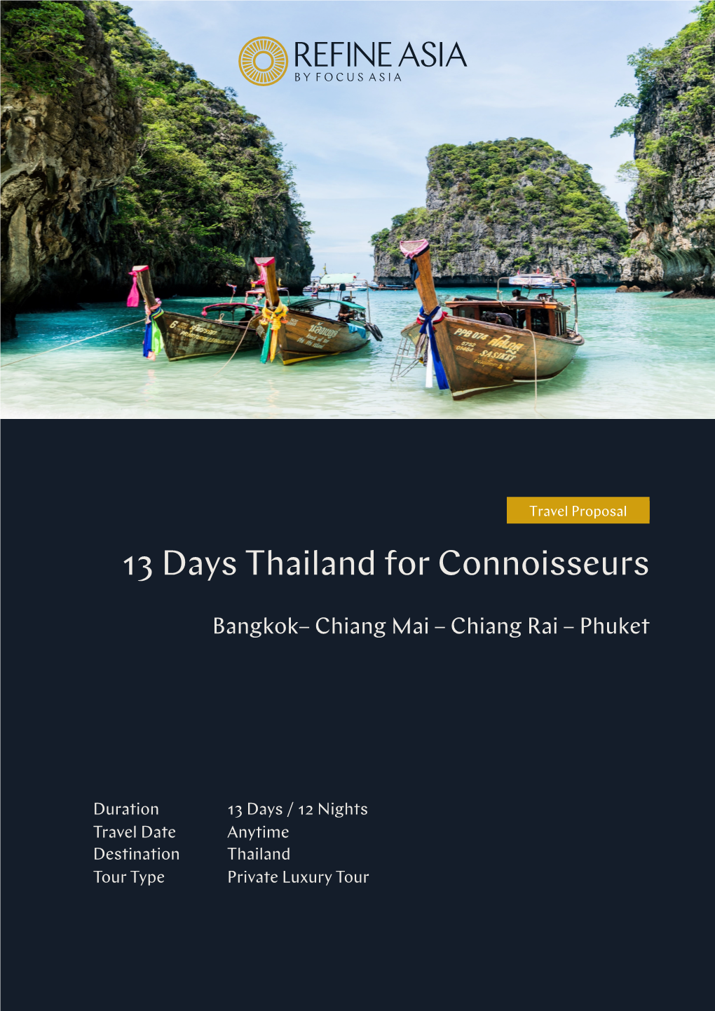 13 Days Thailand for Connoisseurs