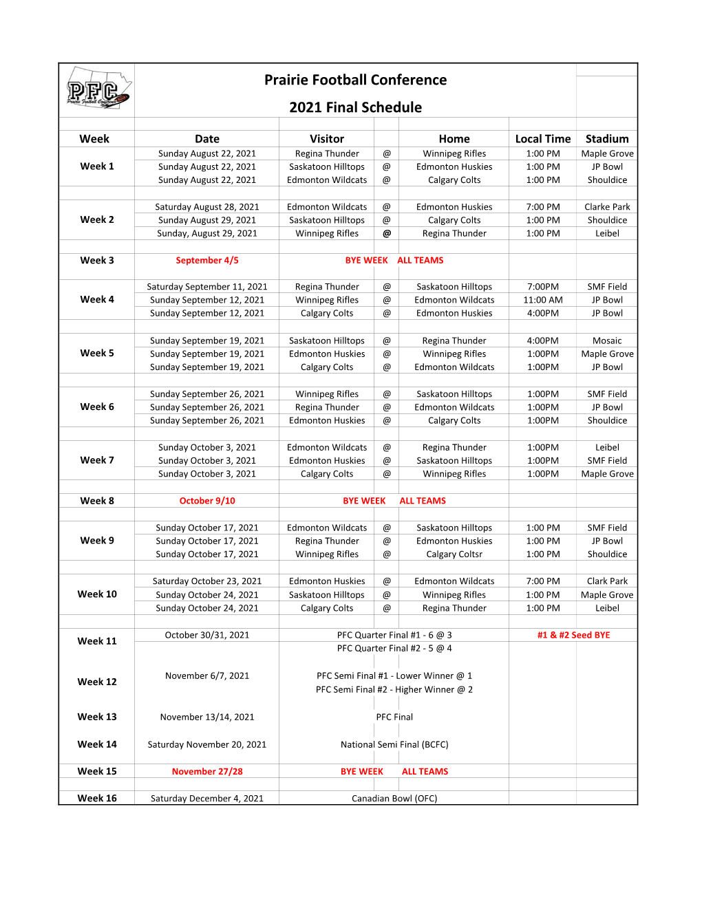 PFC Schedule 2021 Final Draft