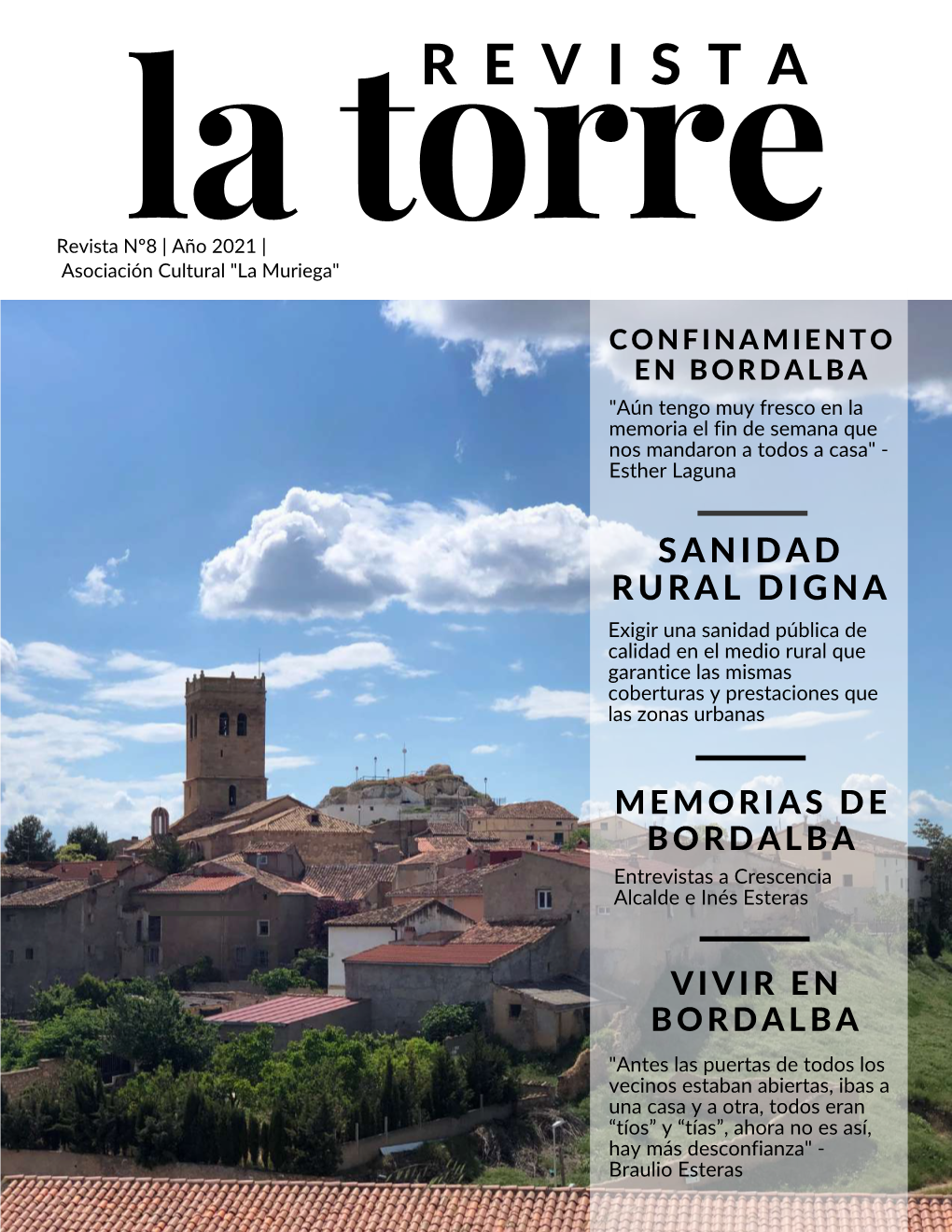 Revista Nlº8 | Añao 2021 | Torre Asociación Cultural "La Muriega"