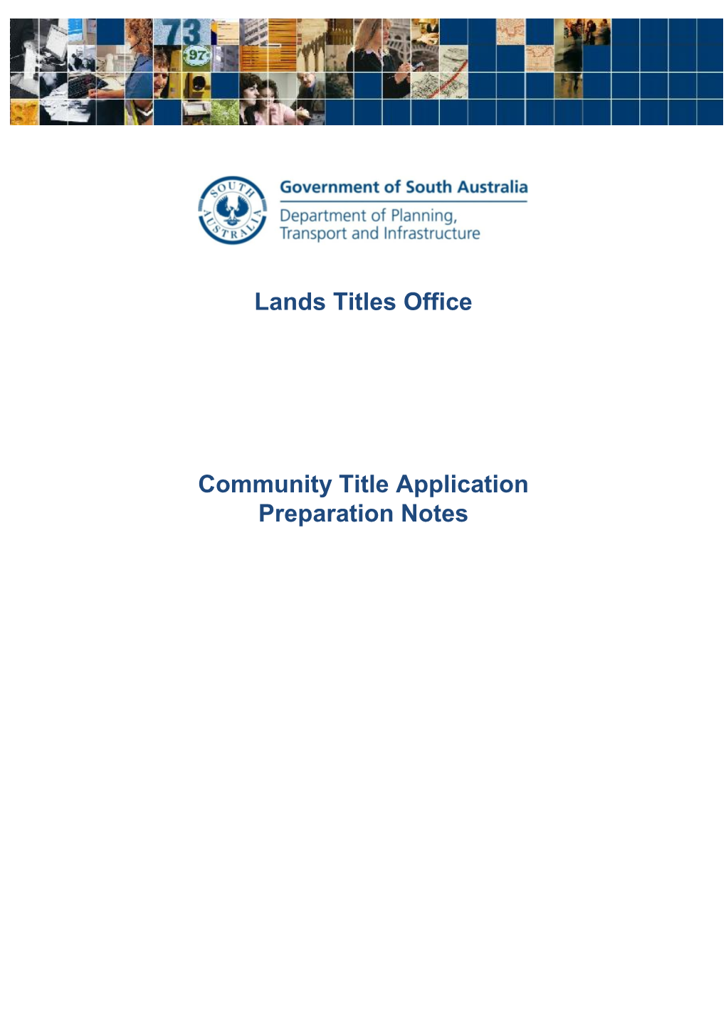 Community Title Applications Preparation Notes