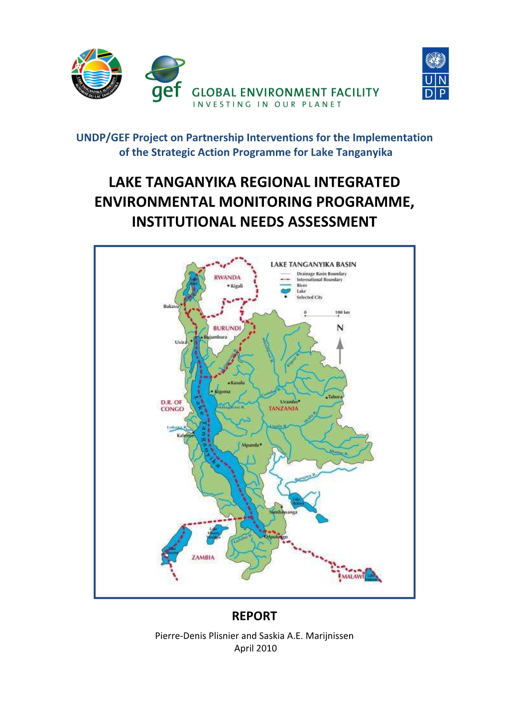 Lake Tanganyika Regional Integrated Environmental Monitoring Programme, Institutional Needs Assessment