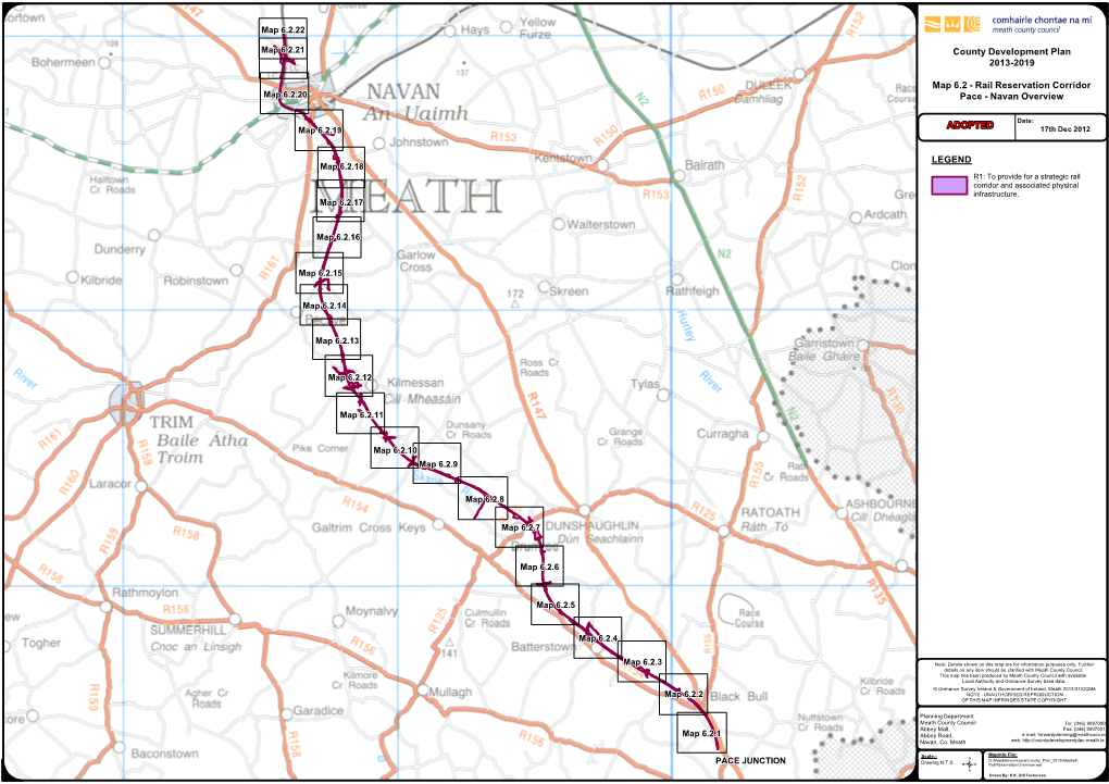 Layout Rail Reservation Map 1