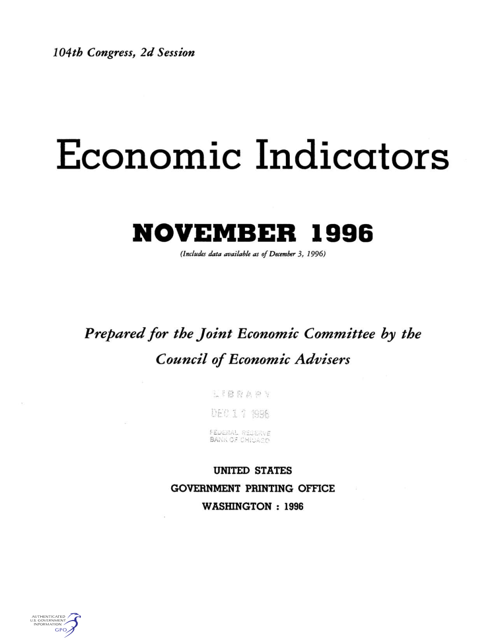 Economic Indicators