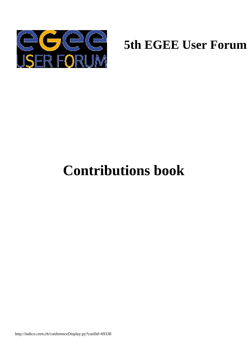 Contributions Book