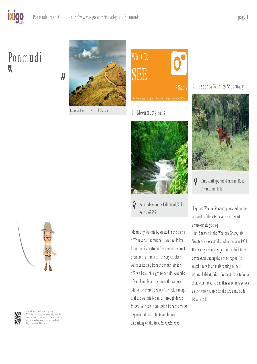 Ponmudi Travel Guide - Page 1