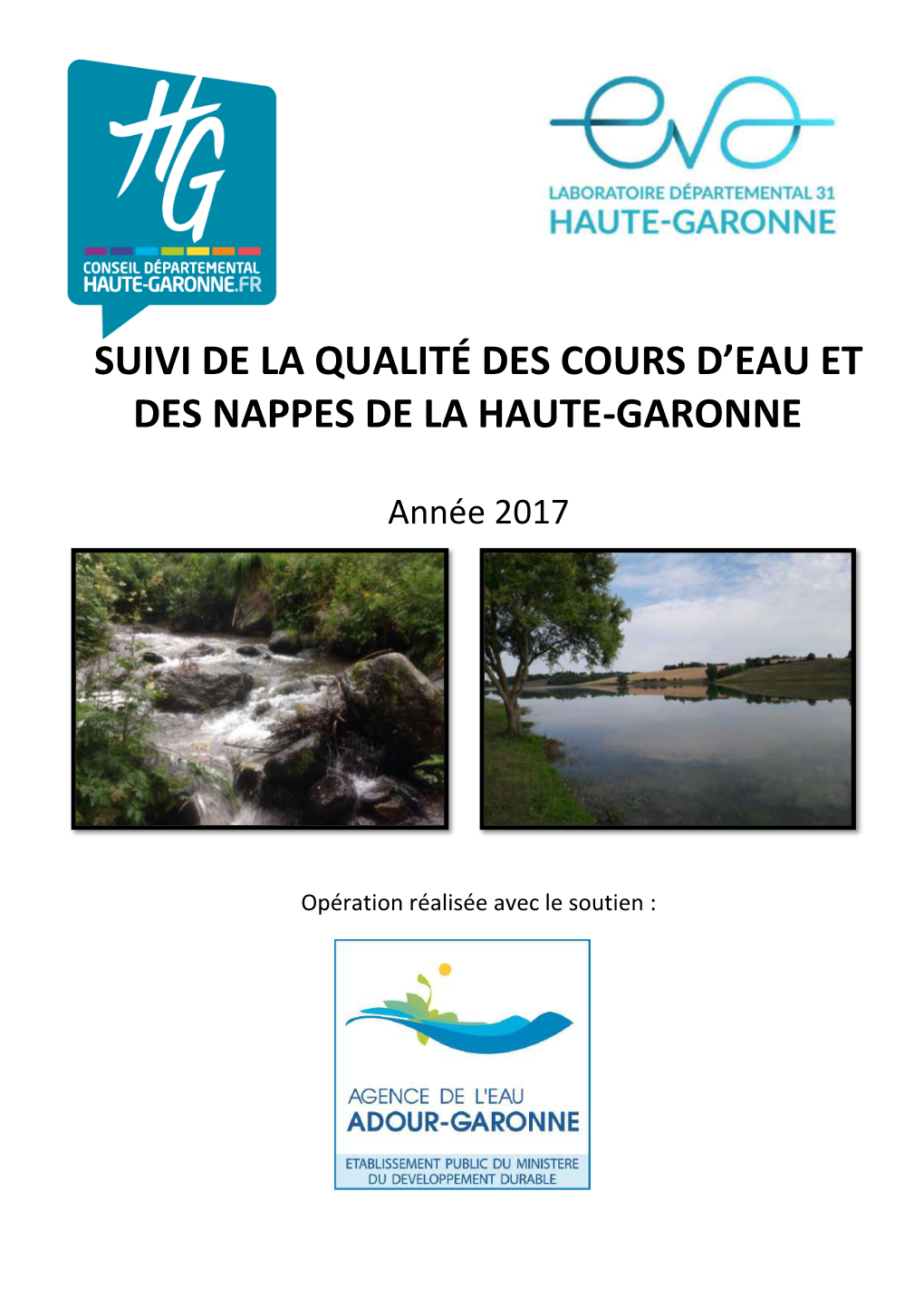 Suivi De La Qualite Des Cours D'eau Et Nappes De La Haute