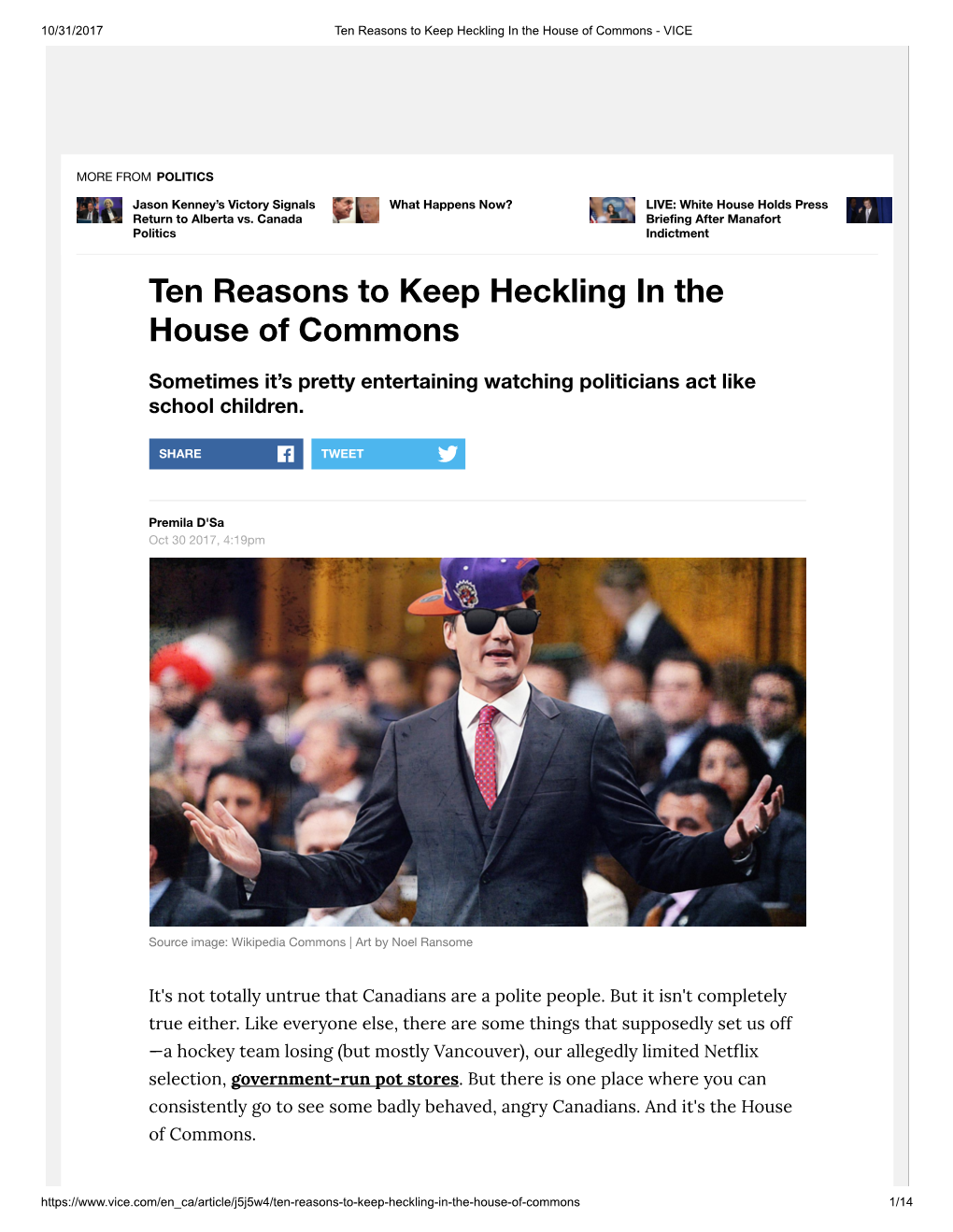 Ten Reasons to Keep Heckling in the House of Commons - VICE