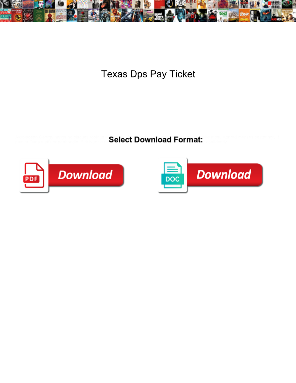 Texas Dps Pay Ticket