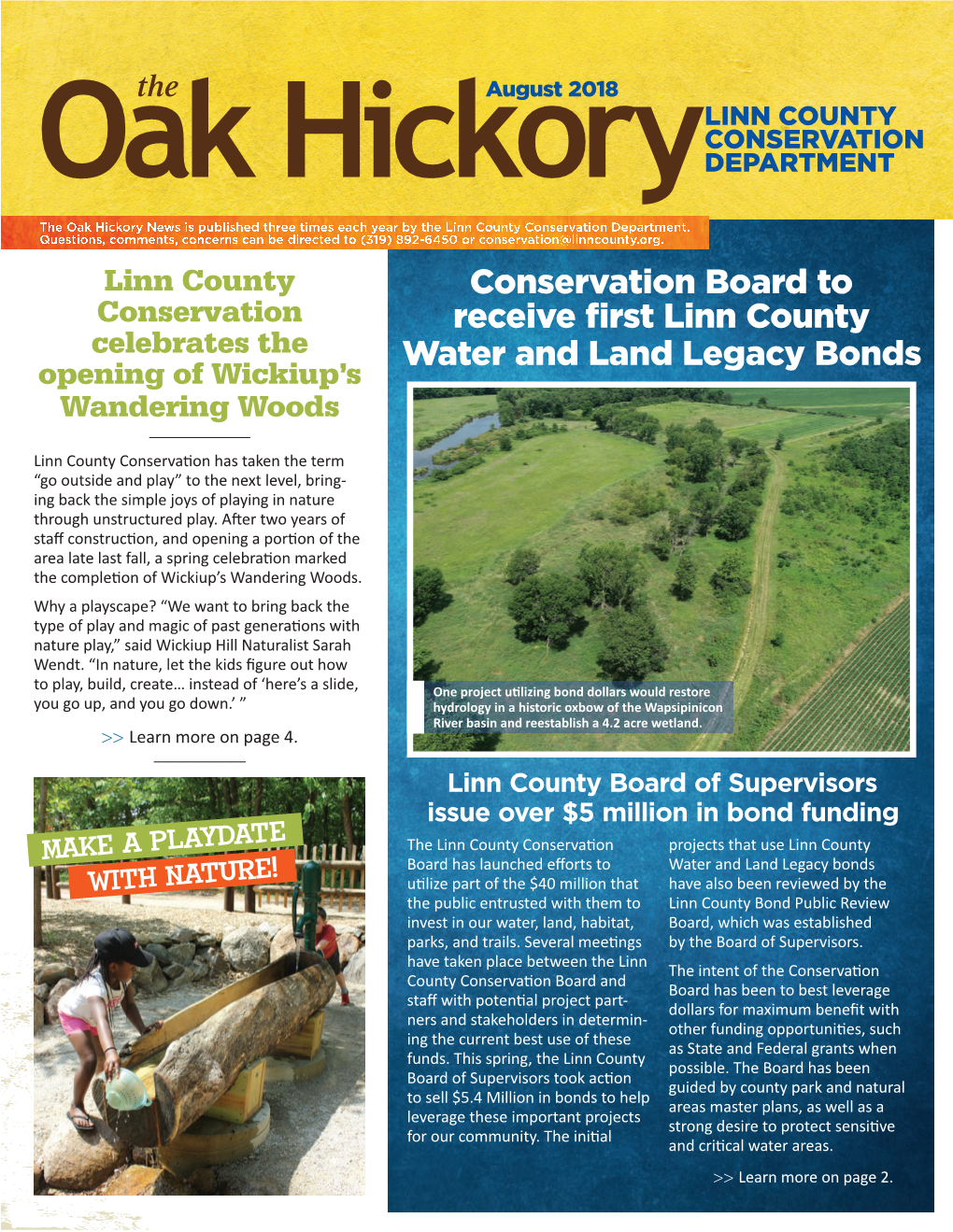 August Issue of the Oak Hickory