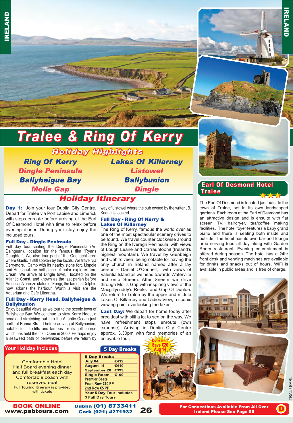 Tralee & Ring of Kerry