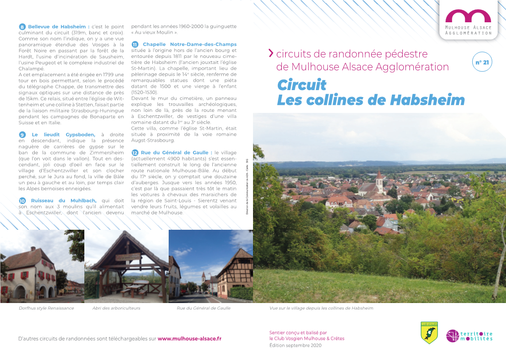 Circuit Les Collines De Habsheim (8,4 Km, Env