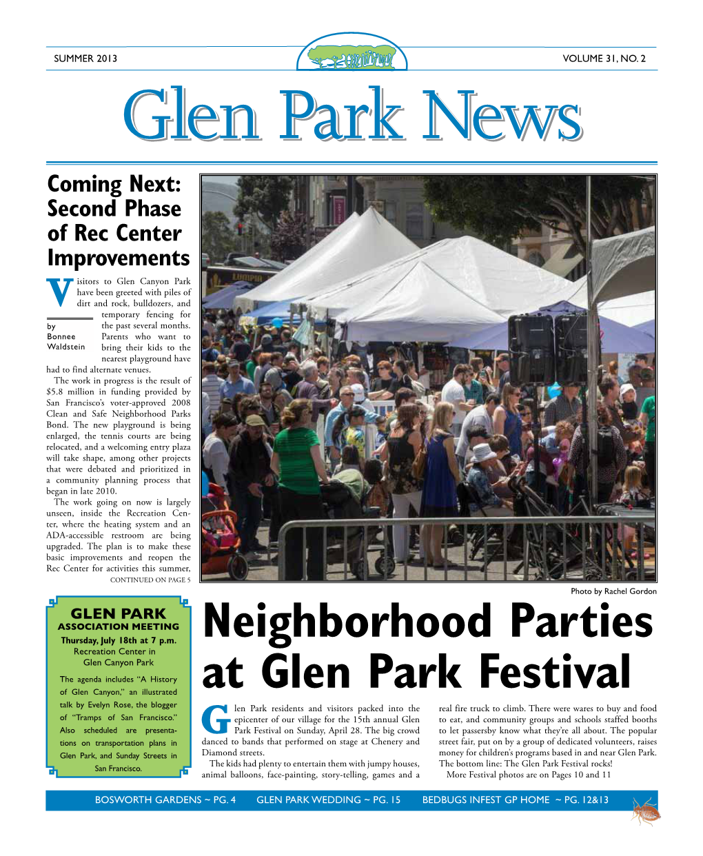 Glen Park News Summer 2013