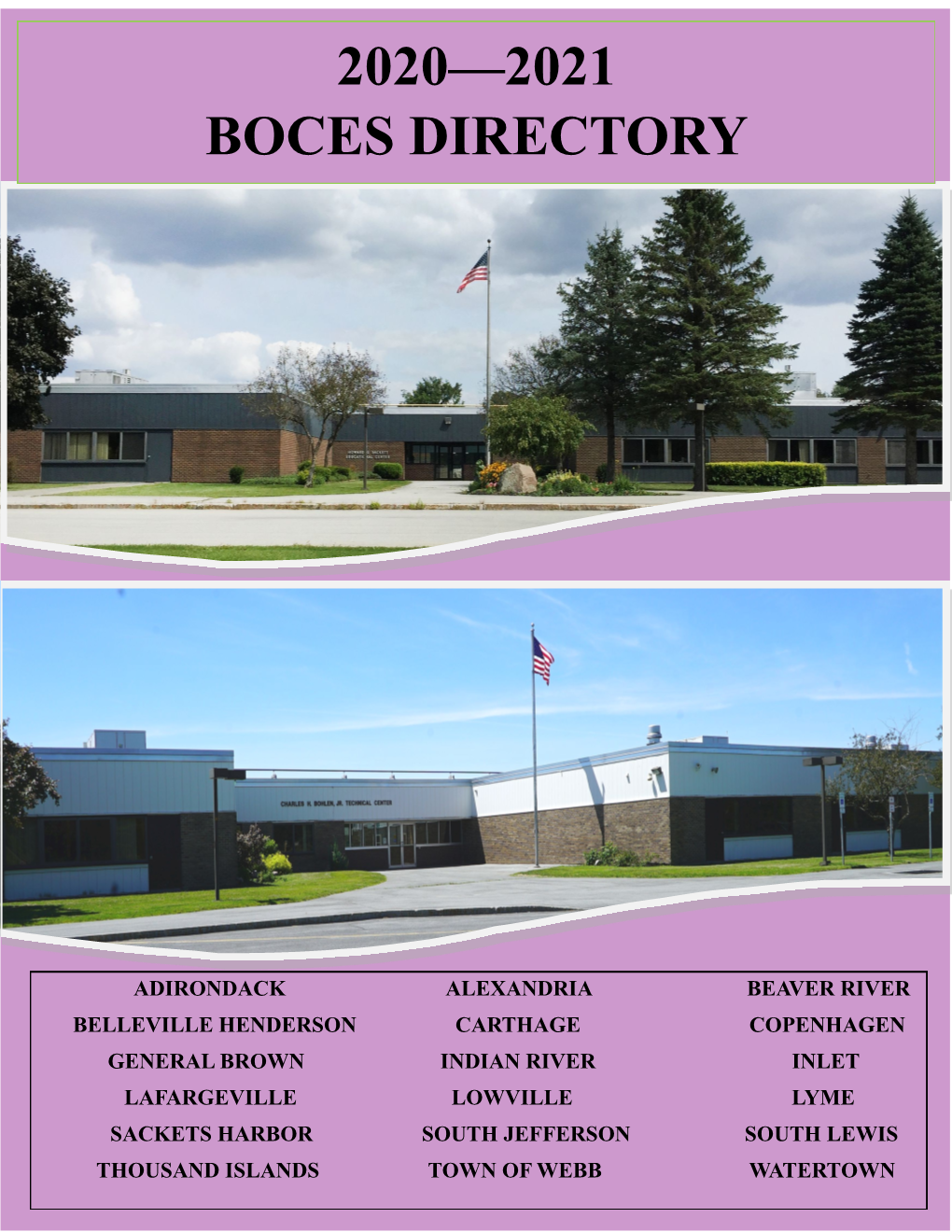 2020—2021 Boces Directory