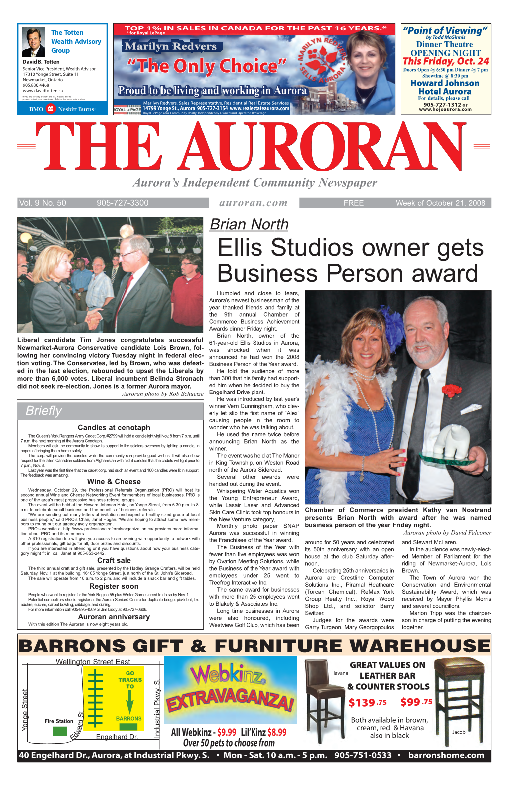 Ellis Studios Owner Gets Business Person Award