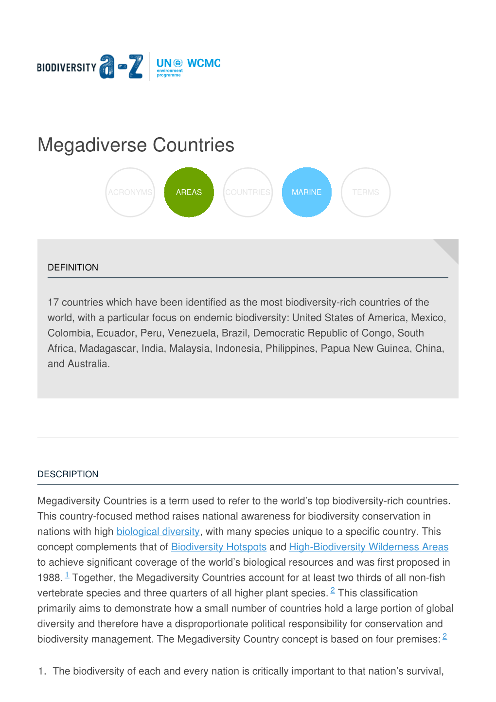 Megadiverse-Countries.Pdf