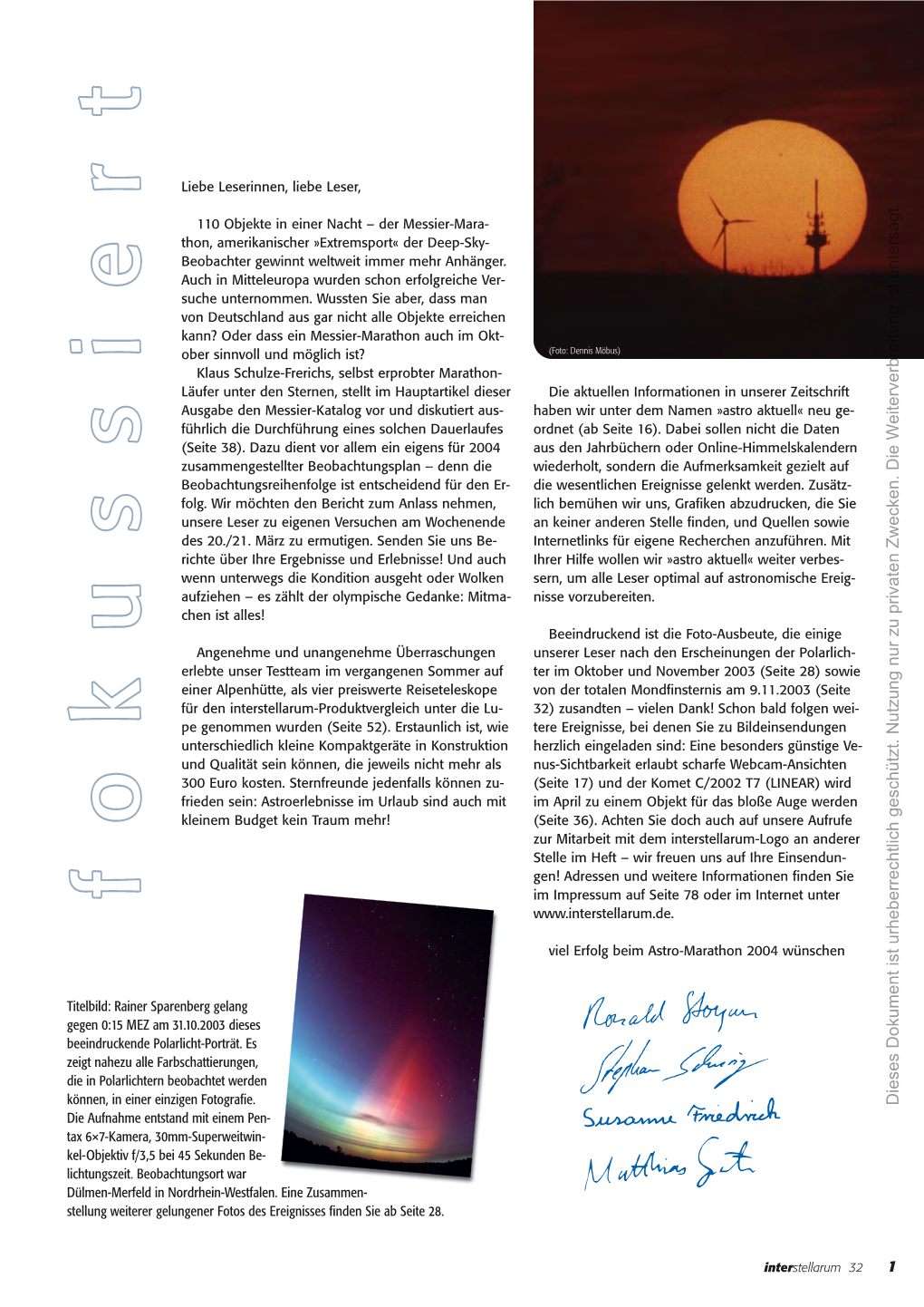Interstellarum 32 1 Zeitschrift Für Praktische Astronomie