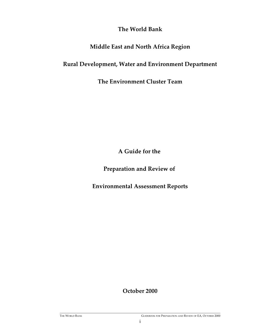 Middle East and North Africa Region