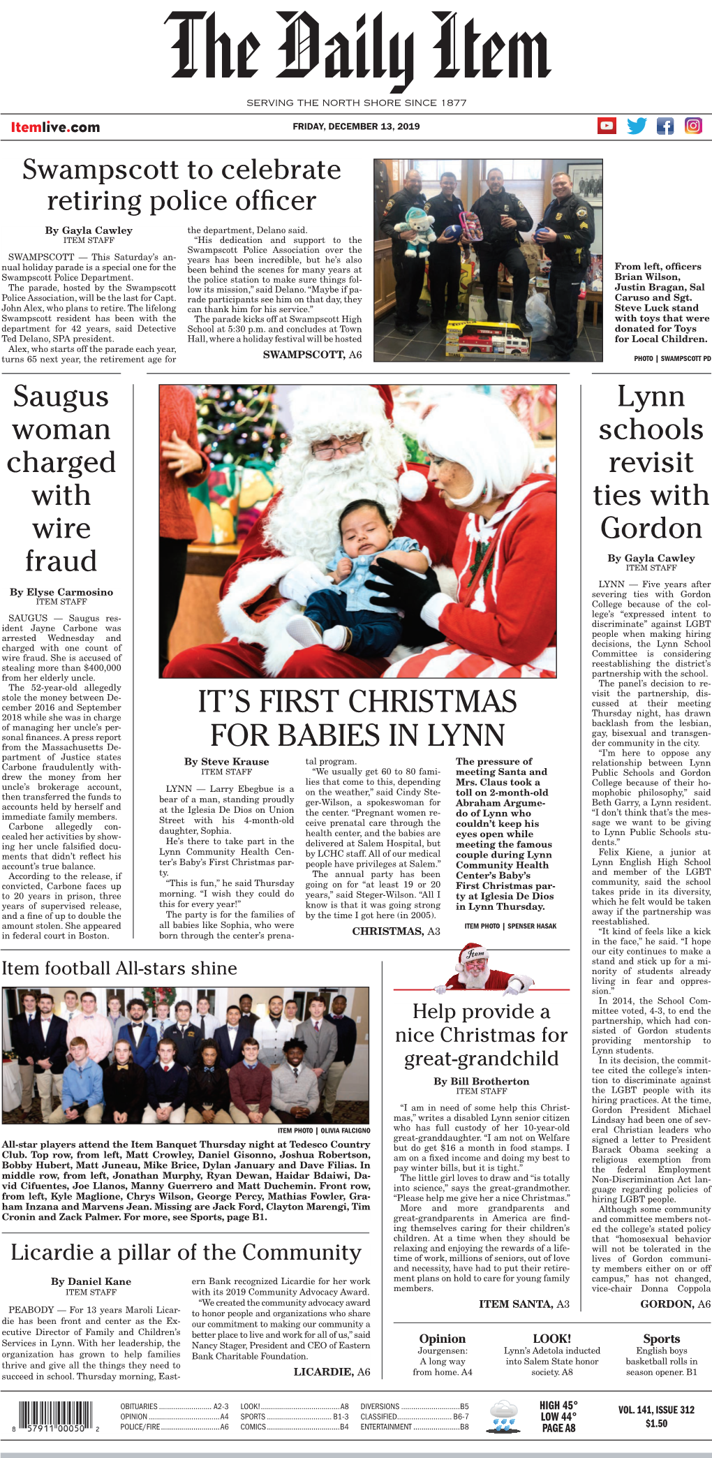 It's First Christmas for Babies in Lynn
