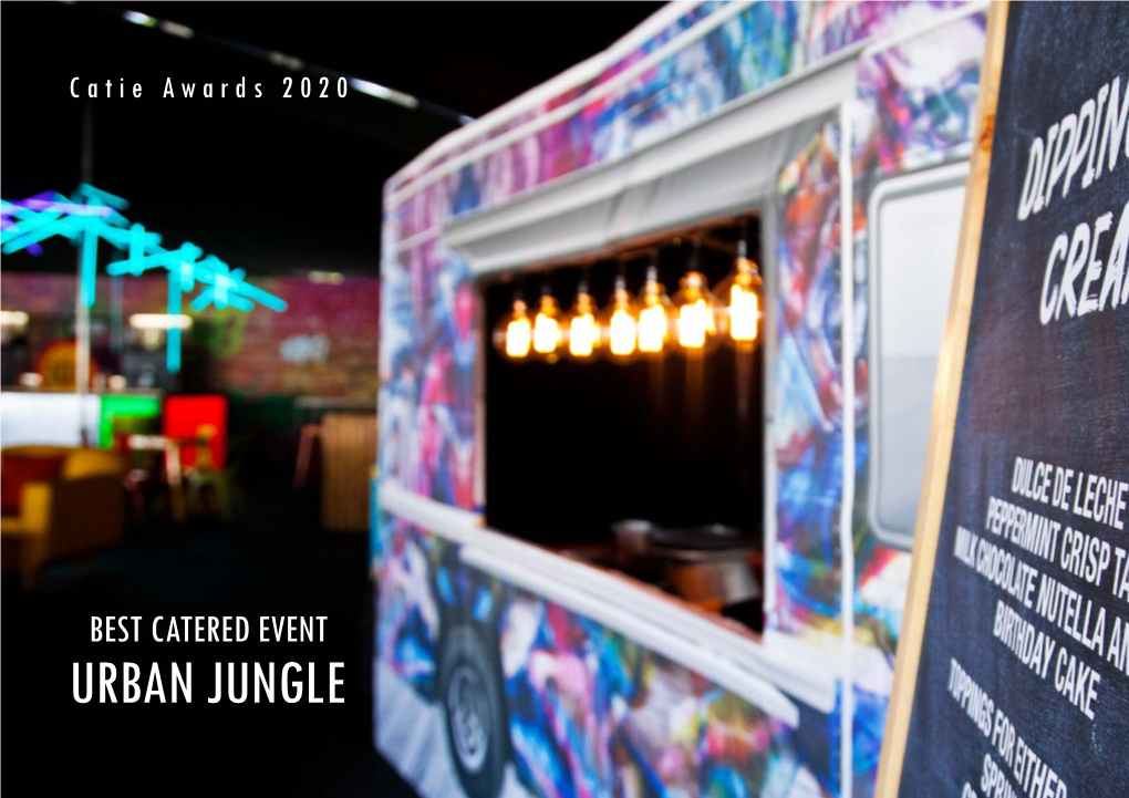 URBAN JUNGLE Catie Awards 2020 Neon Lights and Food Lightsand Neon Trucks