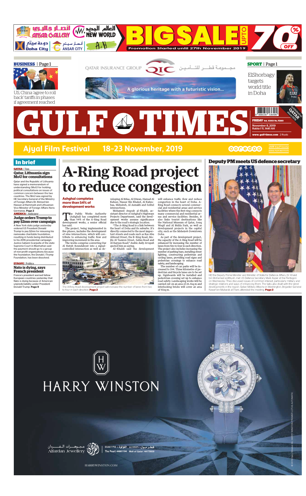 A-Ring Road Project to Reduce Congestion