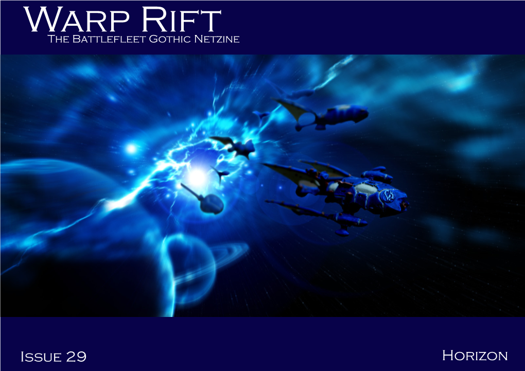 Warp Rift the Battlefleet Gothic Netzine