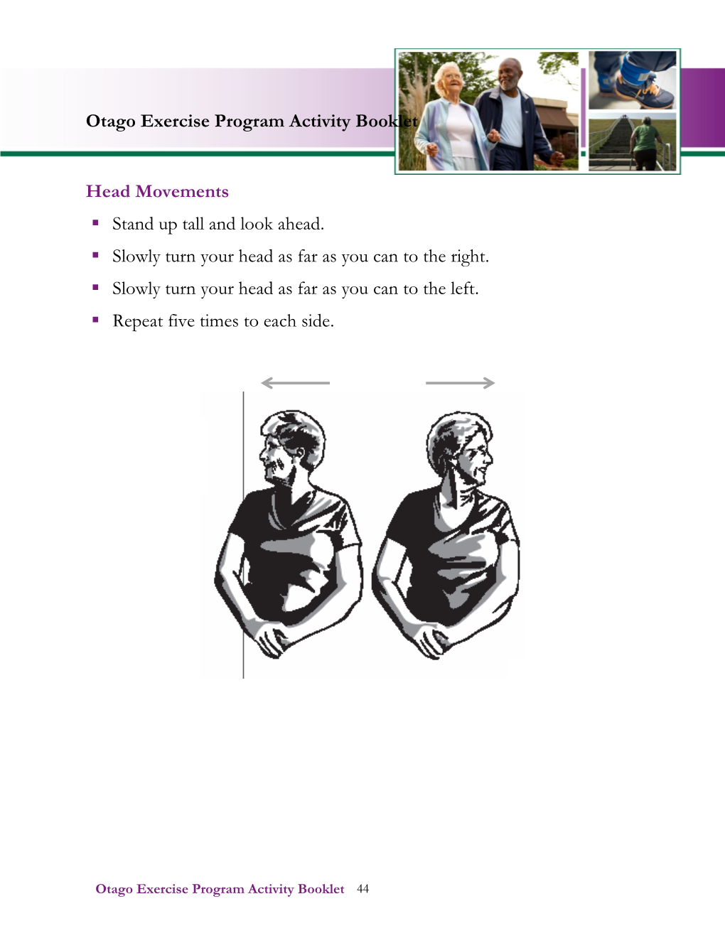 Otago Exercise Program Activity Booklet