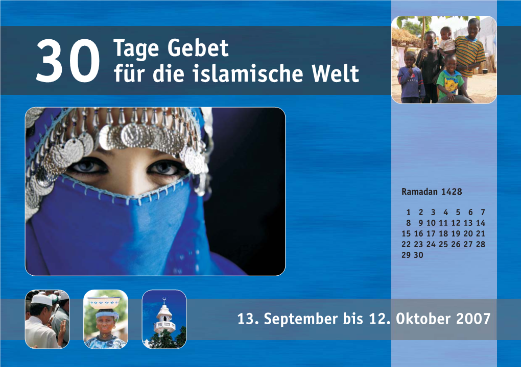 30 Tage Gebet Für Die Islamische Welt 2007