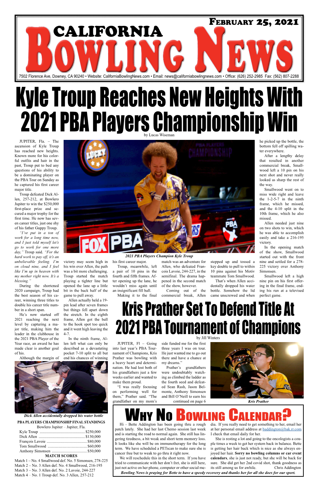 Kyle Troup Reaches New Heights with 2021 PBA Players