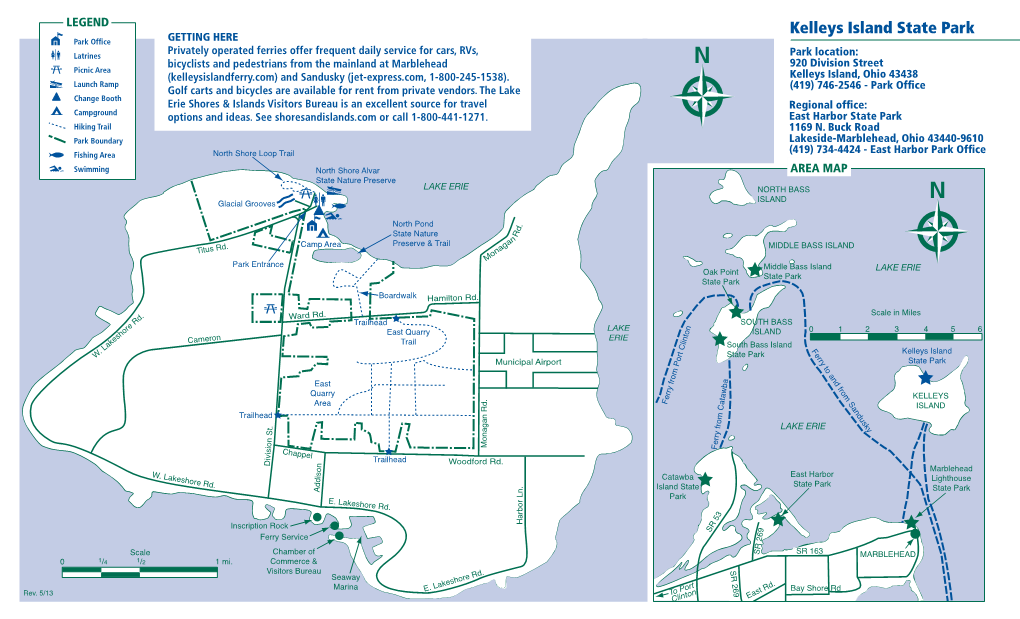 Kelleys Island State Park Trail