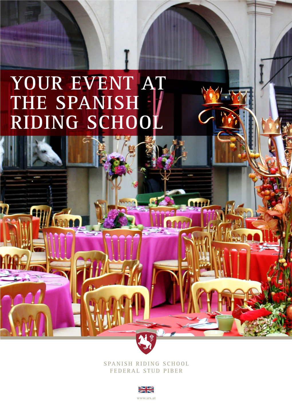 Your Event at the Spanish Riding School