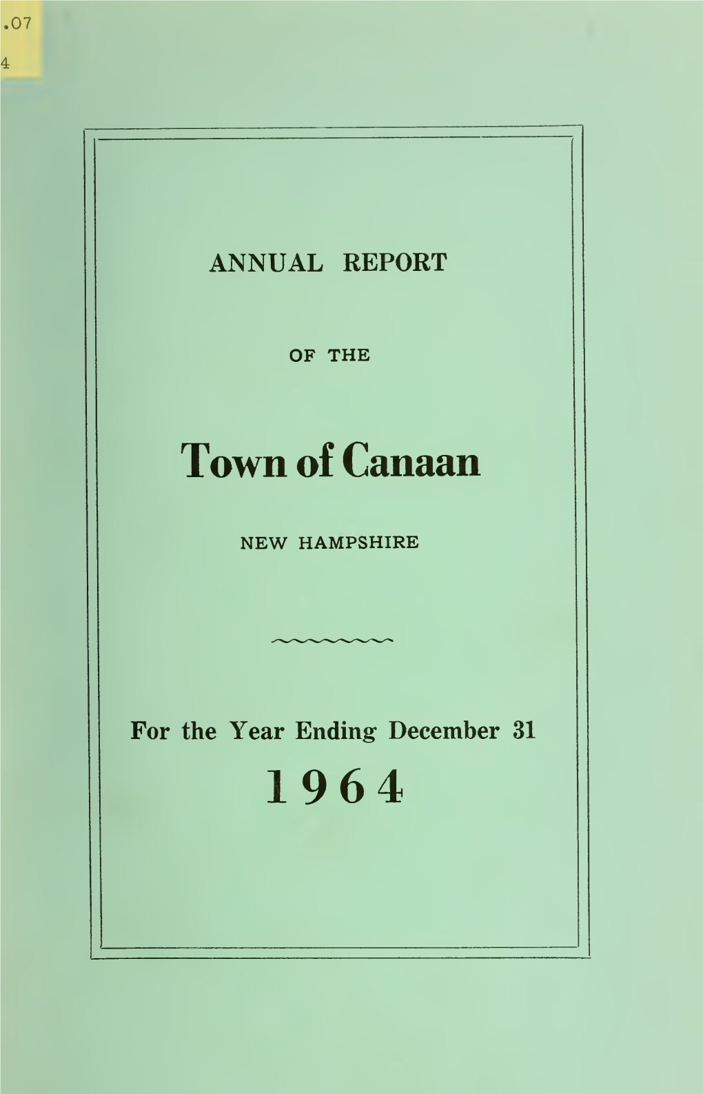 Town of Canaan