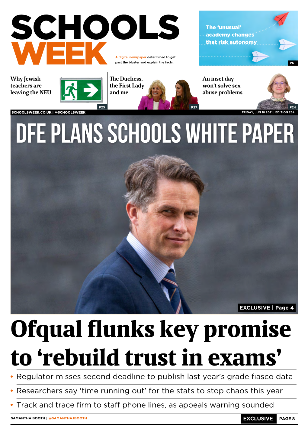 Dfe Plans Schools White Paper