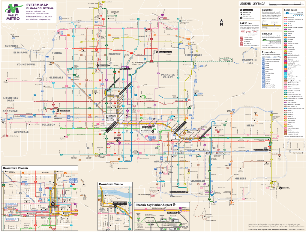 SYSTEM MAP Scale Is Approximate